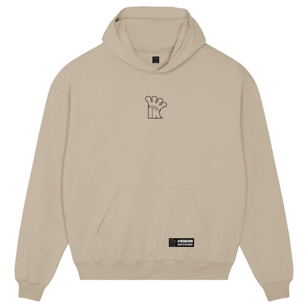 Premium Embroidered logo Oversize Hoodie Thumbnail
