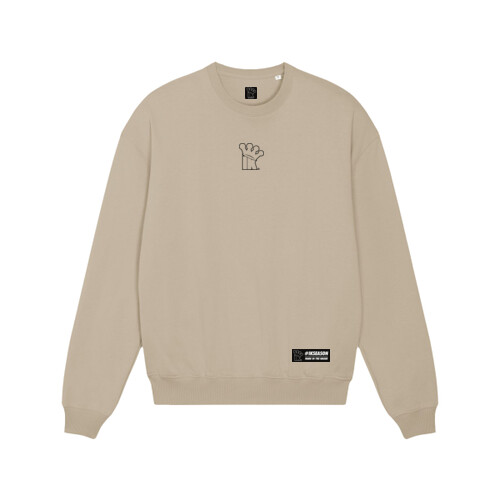 Premium Embroidered logo Oversize Sweater Thumbnail